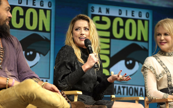 Amber Heard Thanks Fans for 'Support and Love' in Her Aquaman Return